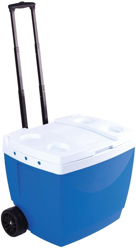 Caixa térmica com rodas e alça 42 litros MOR