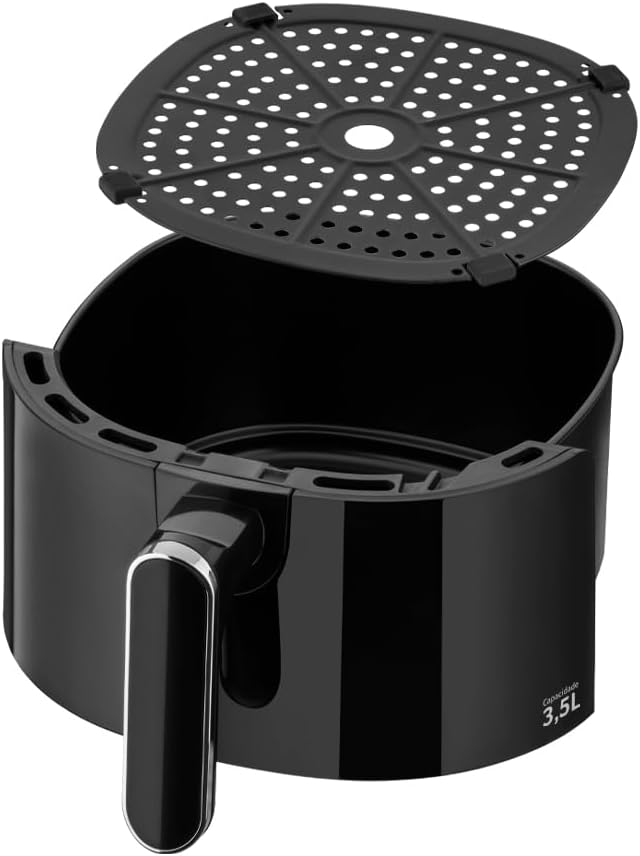 Fritadeira Elétrica sem óleo Air Fryer 3,5L 1500W 127V