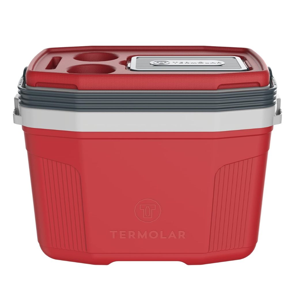 Caixa Térmica Cooler Termolar Suv Vermelha 20 litros