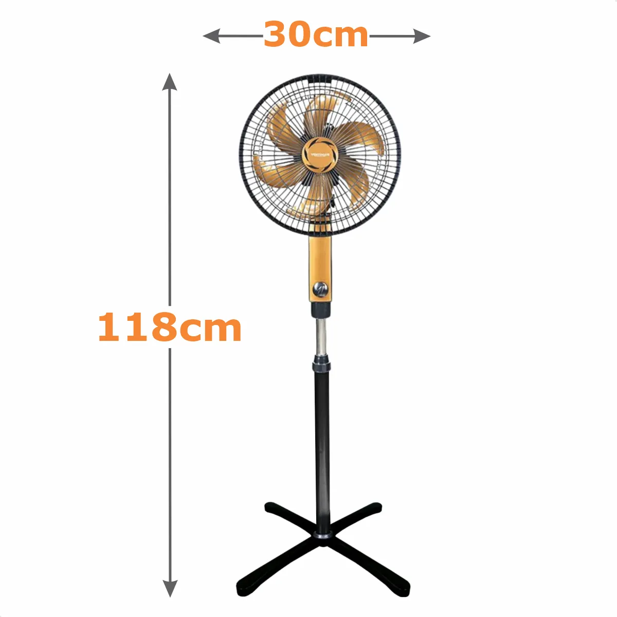 Ventilador De Coluna 30cm Turbo 6 Pás 3 Velocidades Ventimais