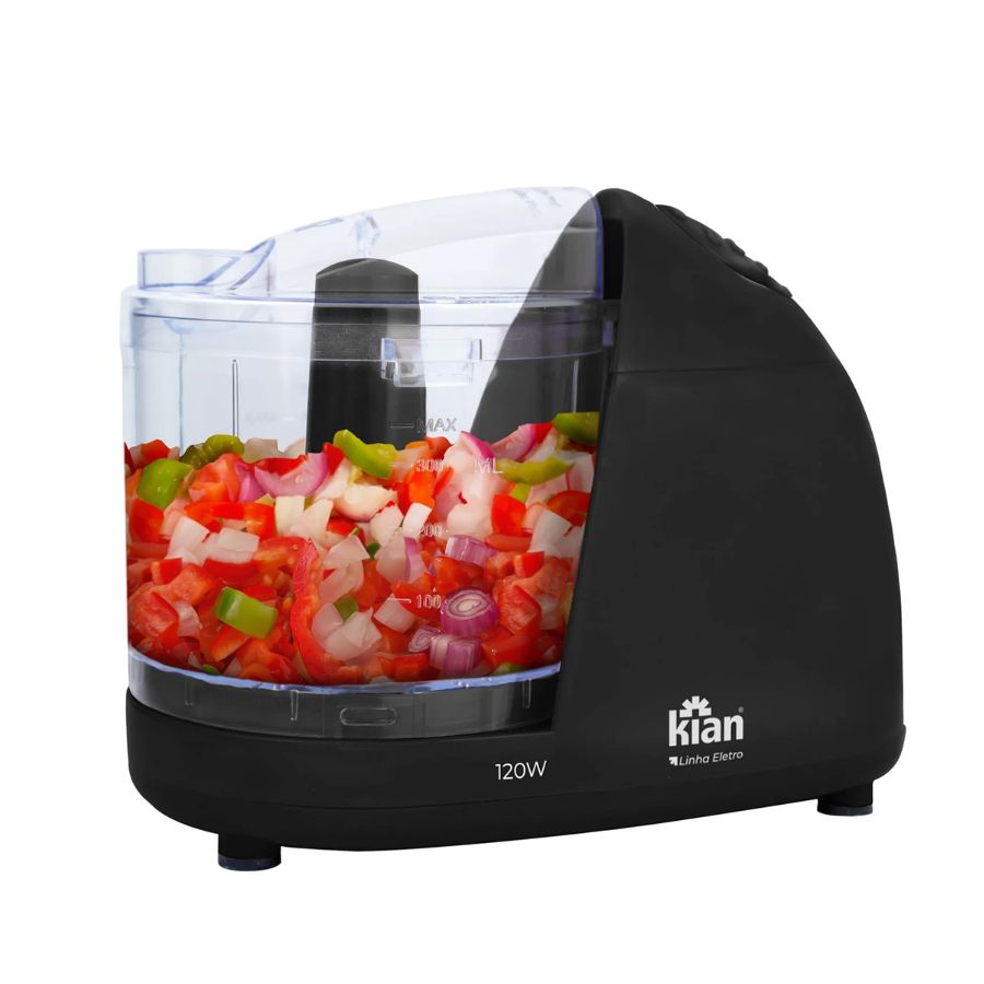 Mini Processador de Alimentos 500ml Elétrico Kian