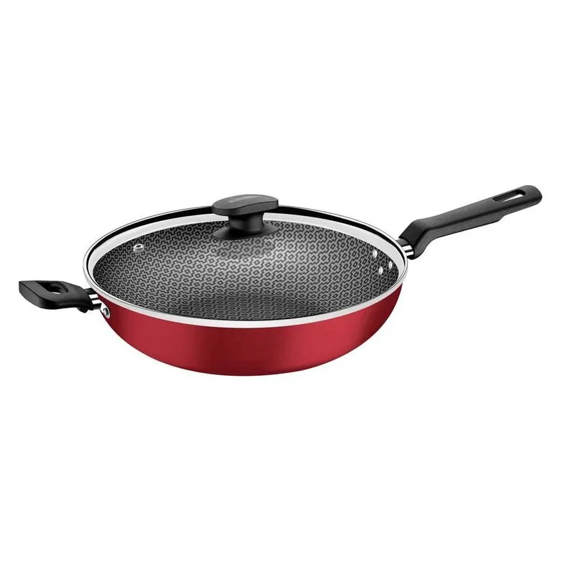 Panela Wok Loreto Tramontina 28 cm Antiaderente