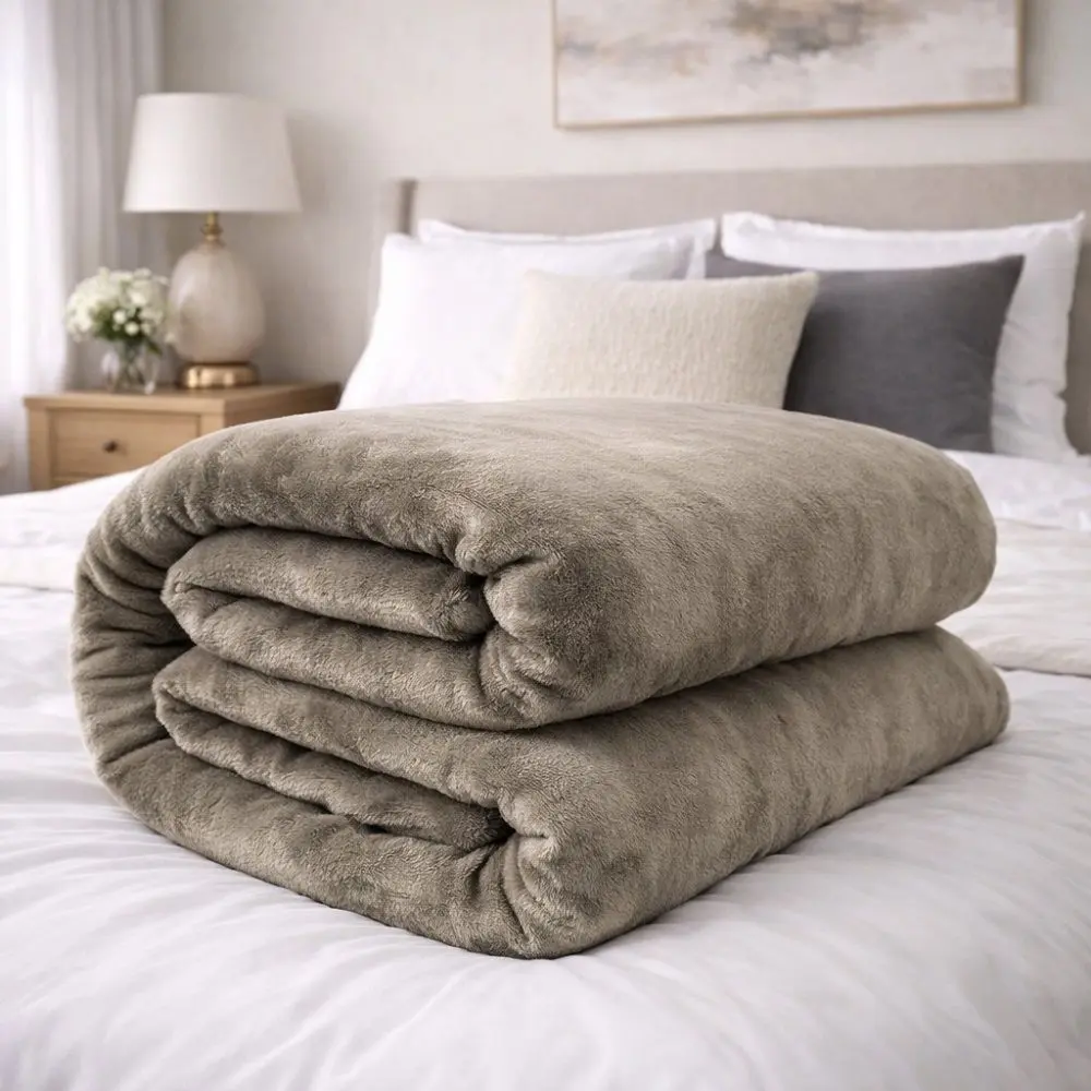 Manta Cobertor Turim Solteiro Liso Sortido 150 x 200cm - Corttex