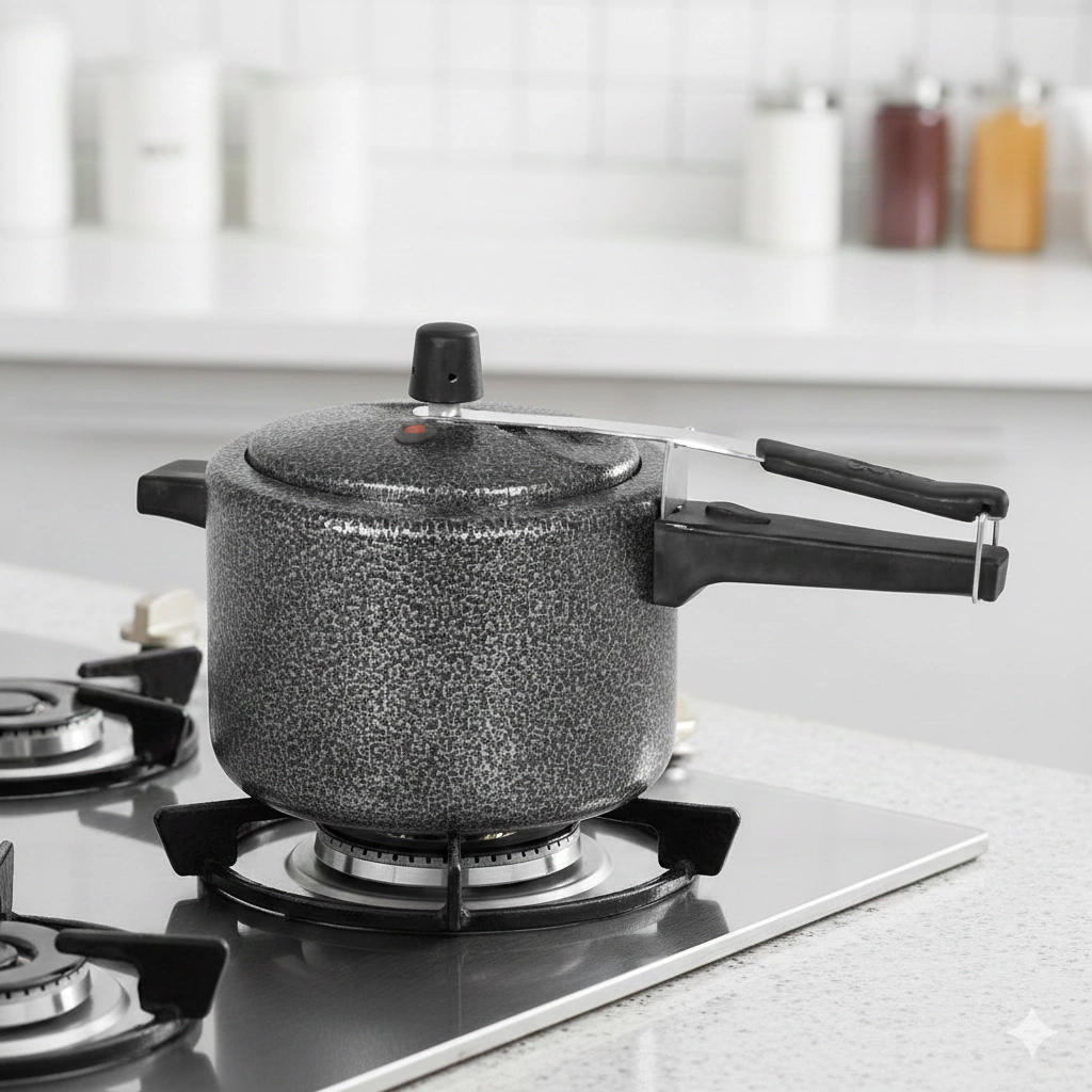 Panela de Pressão 4,5 Litros Craqueada ASJ