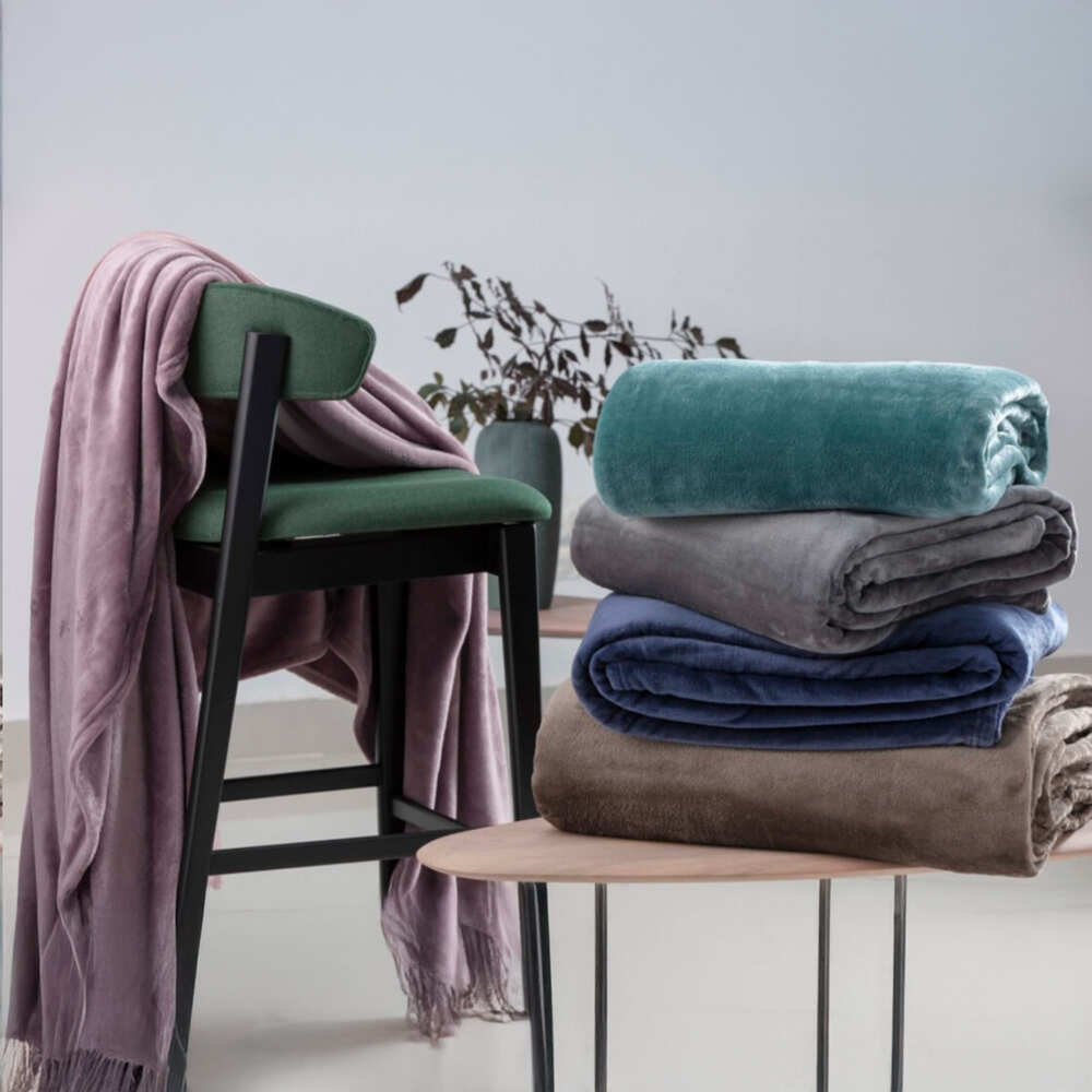 Manta Cobertor Casal 180x220cm Turim Sortido Corttex