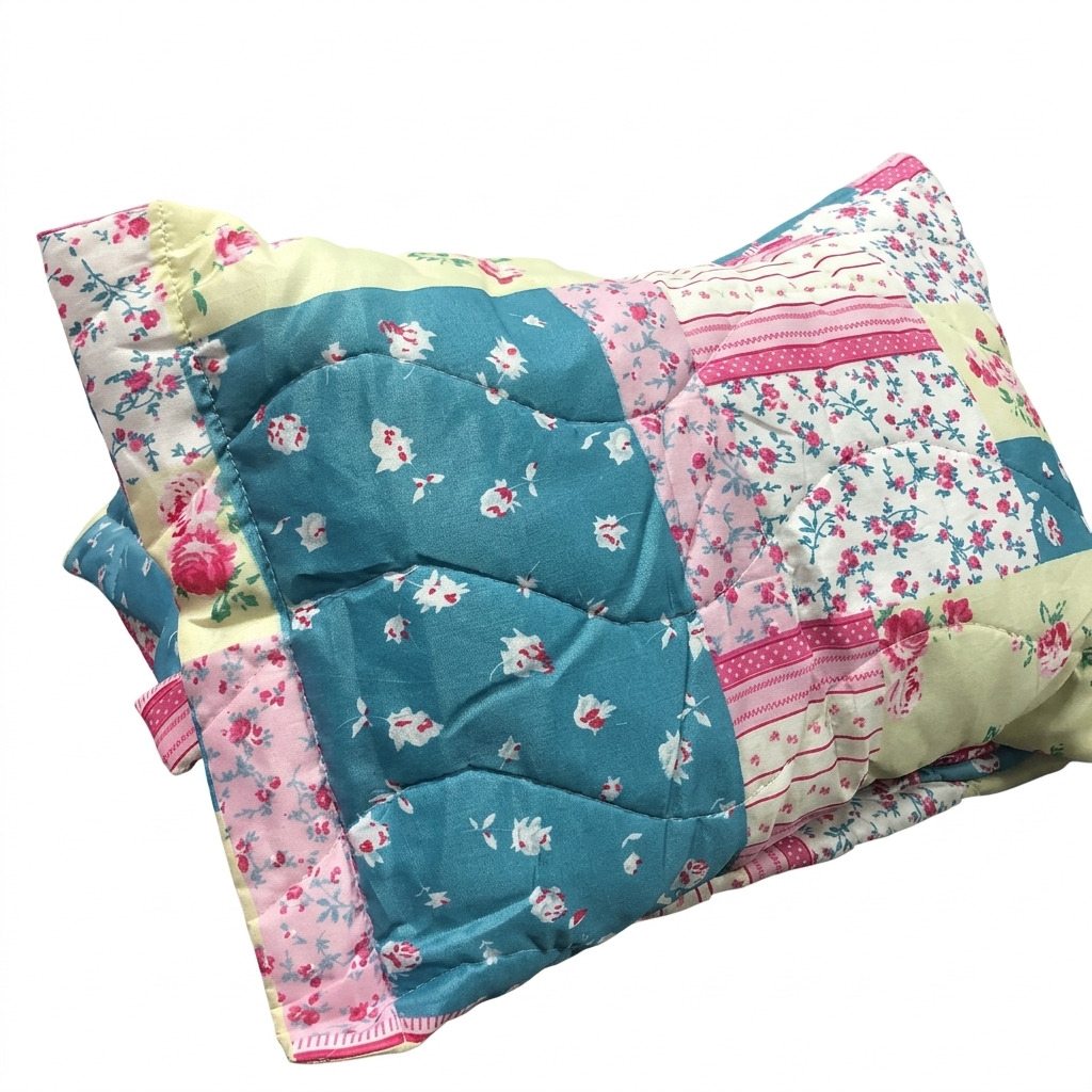 Kit Colcha Pitanga Casal 5 Peças Estampada