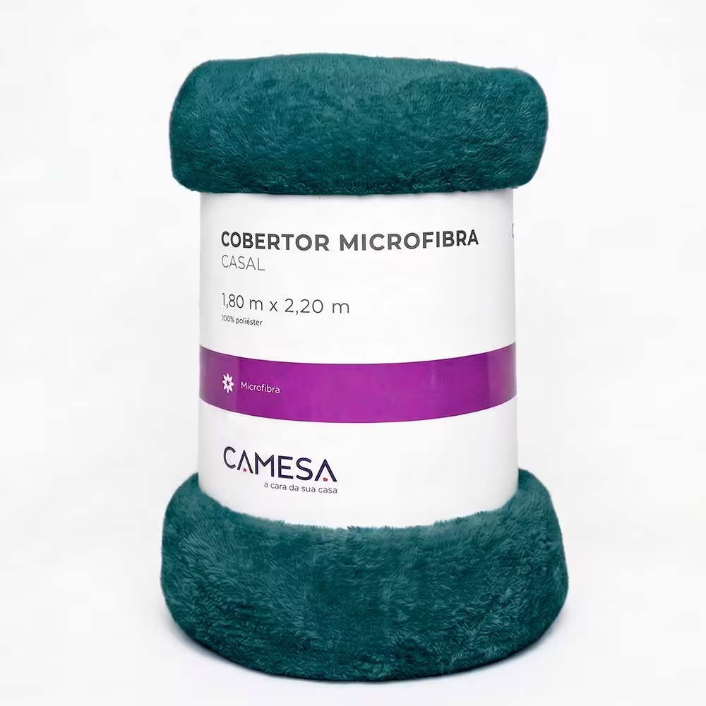 Manta Cobertor Soft Macia Casal Microfibra 180x220 Sortido
